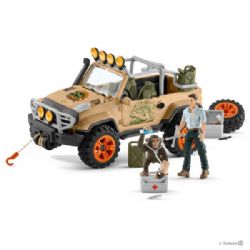 SCHLEICH - 4X4 AVEC TREUIL #42410